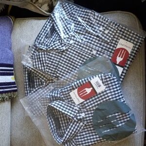 ChefWorks long sleeve button shirt